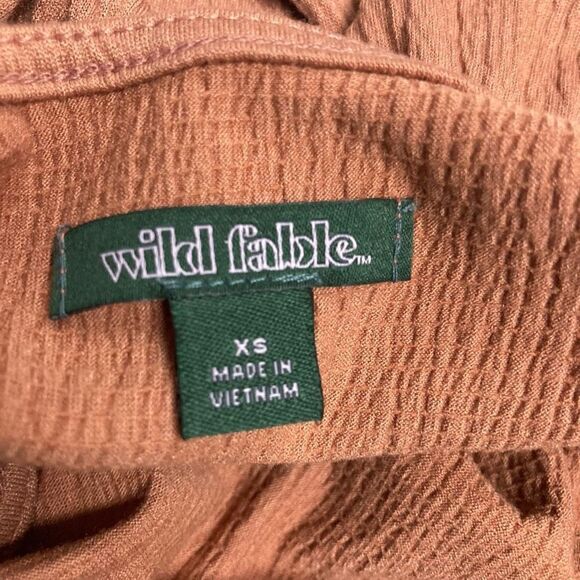 ‎WILD FABLE JUMPER DRESS Size XS Orange - Picture 5 of 9